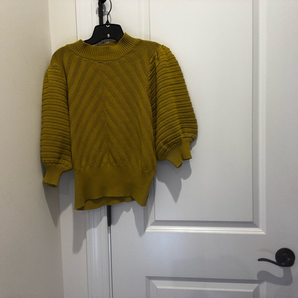 Goldenrod Women's Cowl Neck Sweater